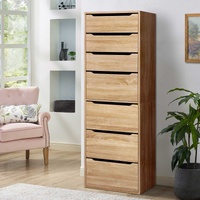 ALFORDSON Wardrobe Clothes Closet Storage Cabinet 7 Drawers Wood