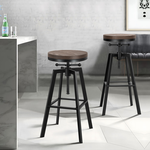 Rustic style online bar stools