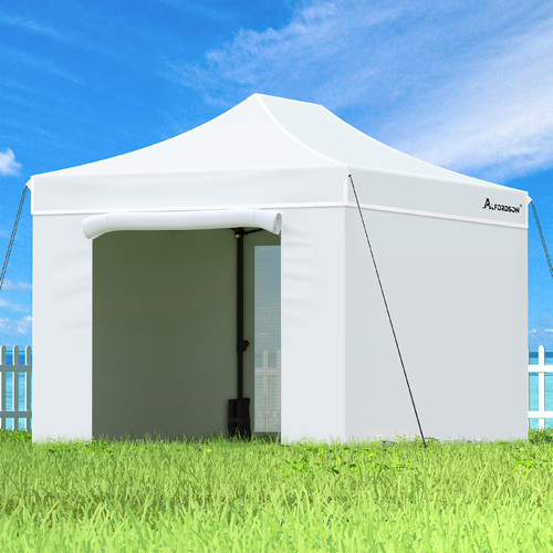 ALFORDSON Gazebo 3x4.5 Pop Up Marquee White