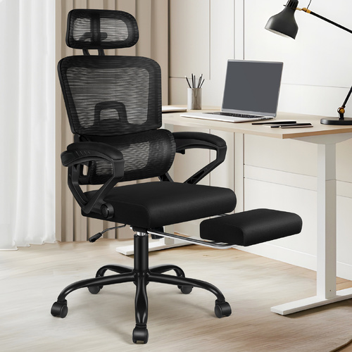 ALFORDSON Mesh Office Chair Racing Ergonomic Executive Computer Recliner Work