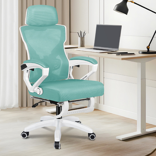 ALFORDSON Office Desk Chair Mesh Executive Computer Fabric Seat Recliner Work