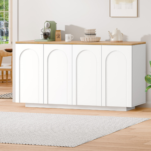 ALFORDSON Buffet Sideboard Storage Cabinet Kitchen Pantry Cupboard Doors Shelves