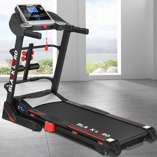 BLACK LORD Treadmill Electric Auto Incline Home Gym Exercise Run Machine