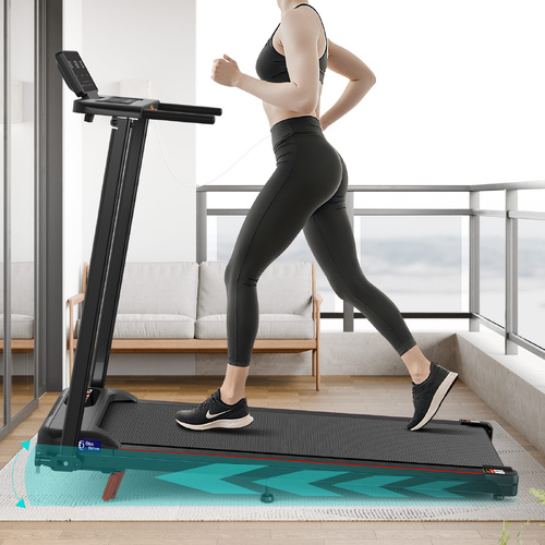 BLACK LORD Treadmill Electric Incline Exercise Running Machine Foldable