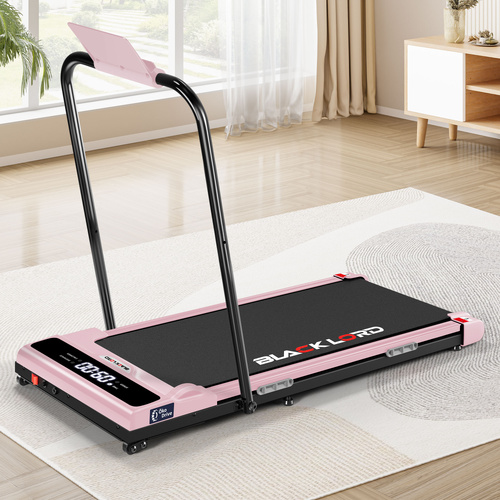 BLACK LORD Treadmill Electric Walking Pad Incline Brushless Motor Foldable Pink