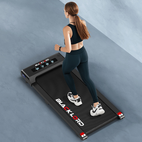 BLACK LORD Treadmill Electric Walking Pad Under Desk Home Gym 400mm Black