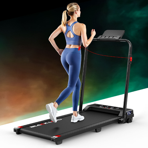 BLACK LORD Treadmill Electric Walking Pad Foldable Under Desk Home Gym Black