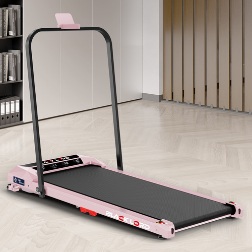 BLACK LORD Treadmill Electric Walking Pad Under Desk Home Incline Foldable Pink