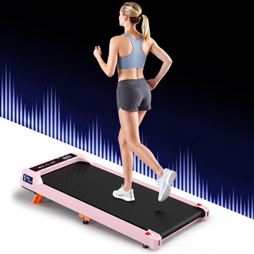 BLACK LORD Treadmill Electric Walking Pad Incline Under Desk Home Gym Pink